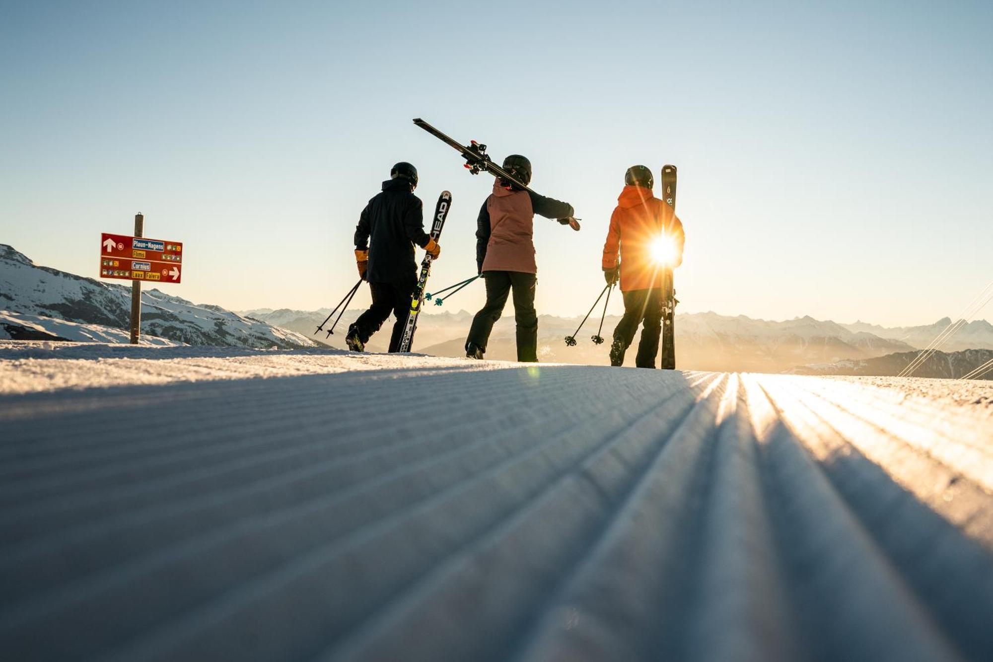 Flem Mountain Lodge Flims Exterior foto