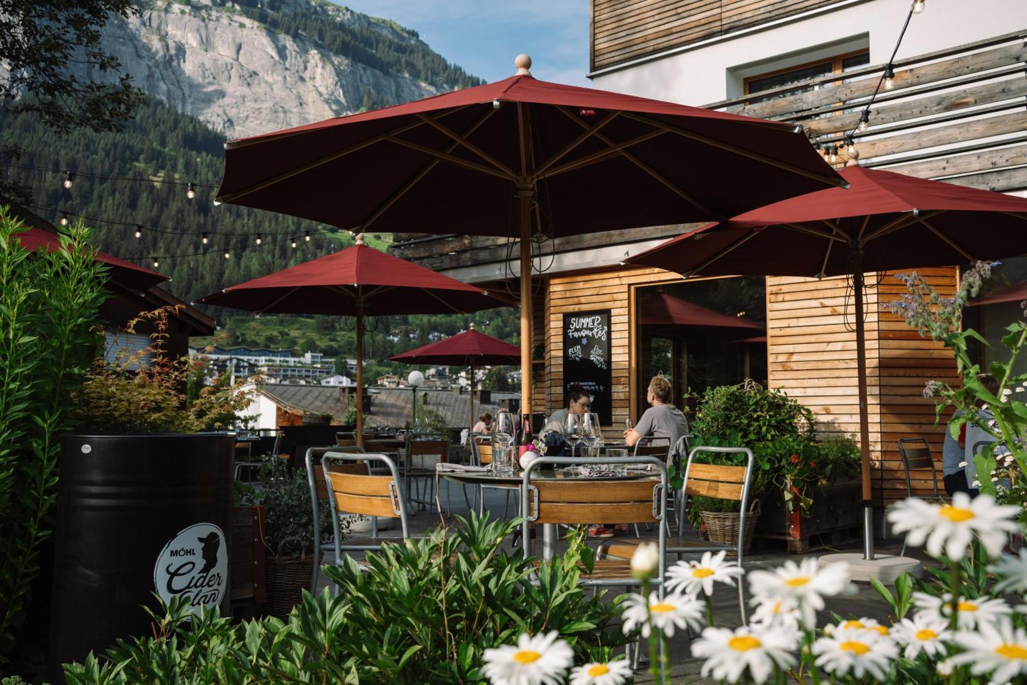 Flem Mountain Lodge Flims Exterior foto